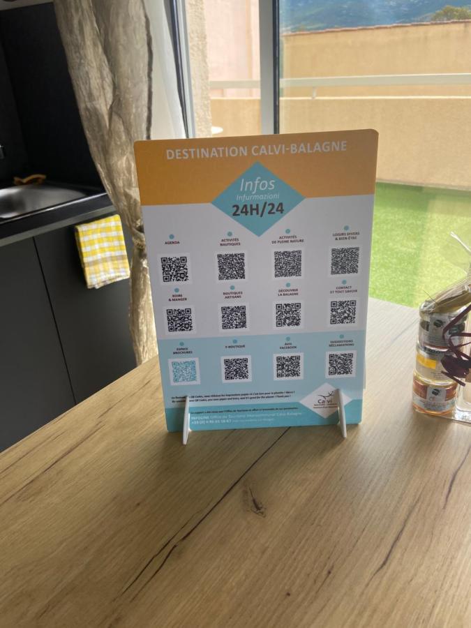 Duplex Calvi Direct Plage 외부 사진