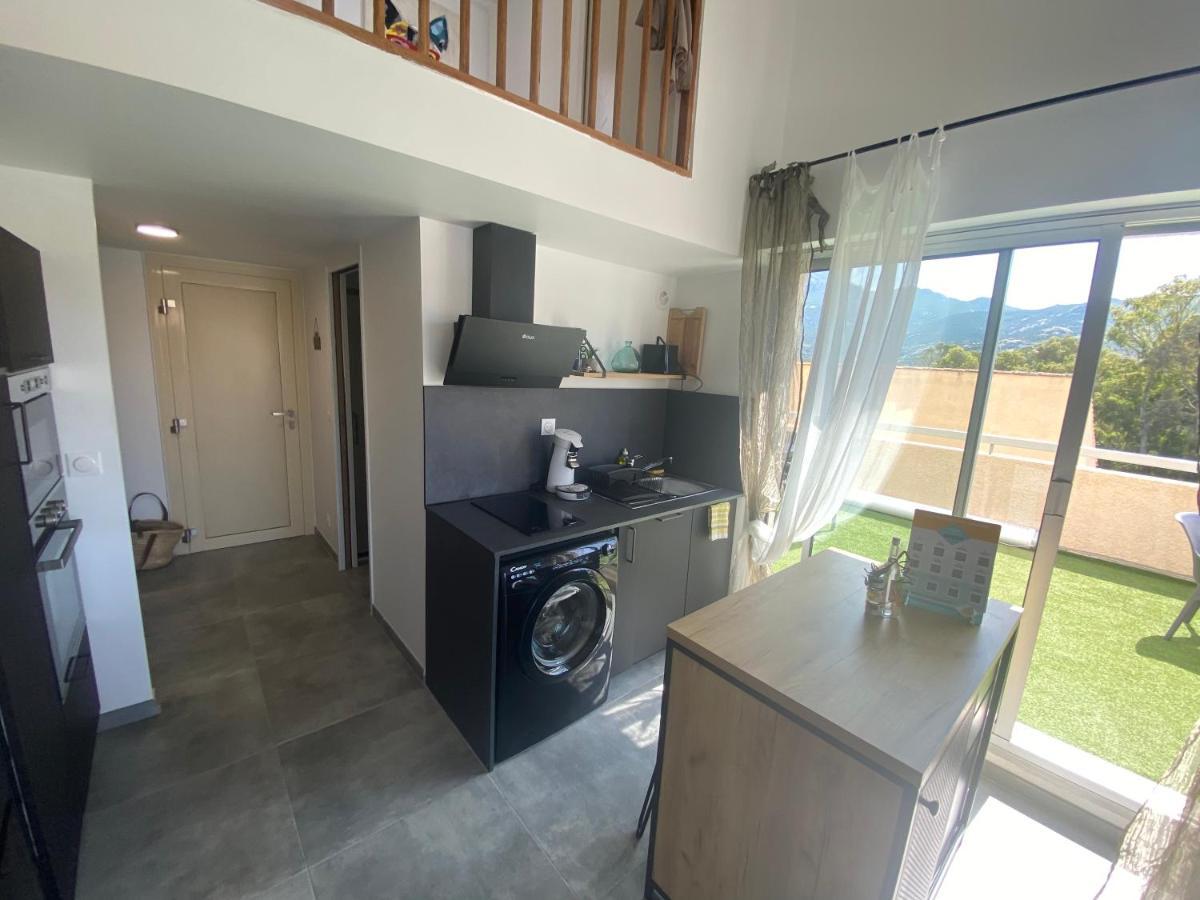 Duplex Calvi Direct Plage 외부 사진